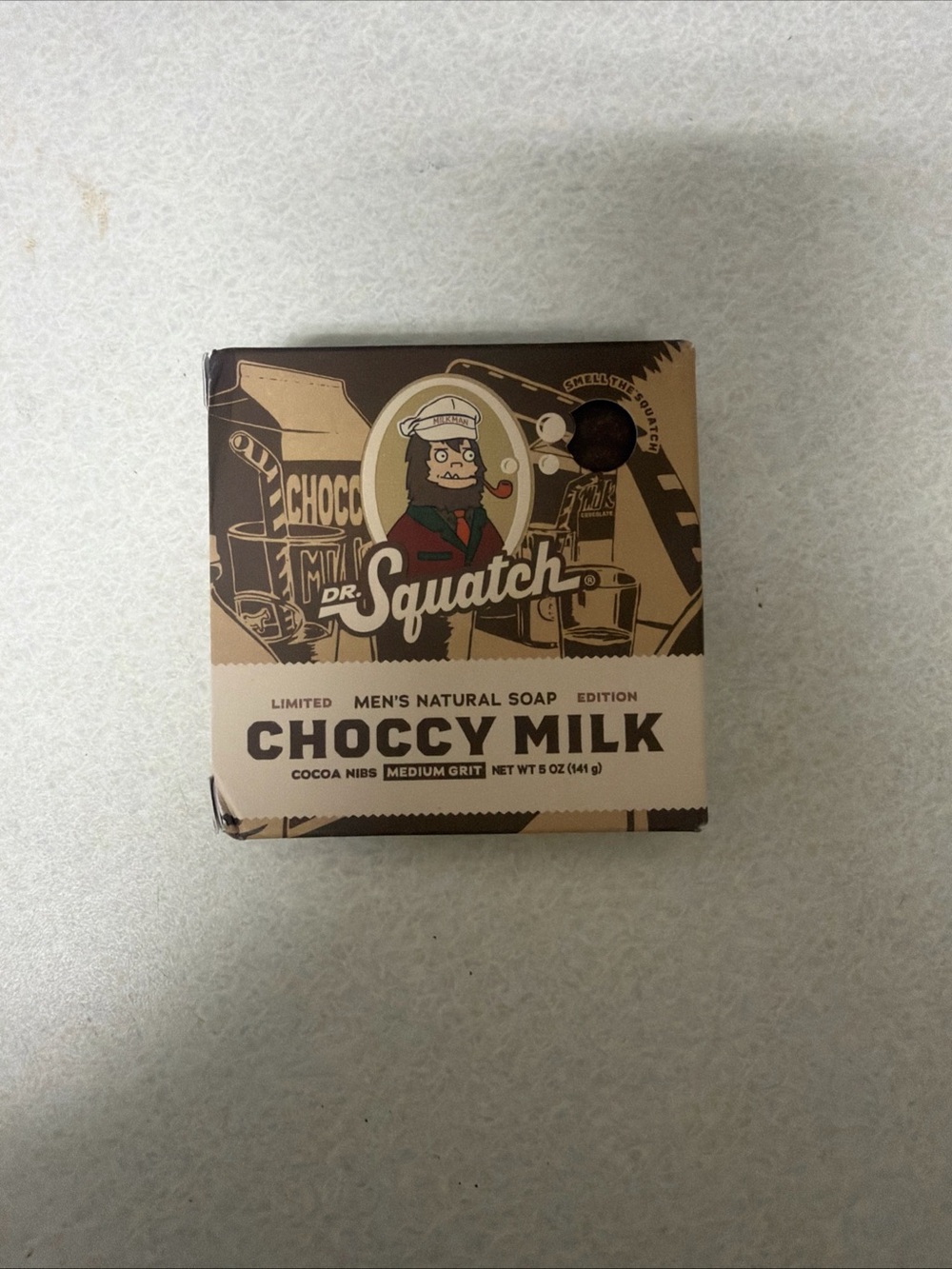 Dr. Squatch Choccy Milk Men's Natural Soap